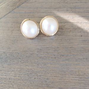 Vintage clip on earrings